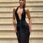 Dalia | Elegant Pleated Maxi Dress