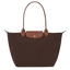 Large Le Pliage Bag, Ebony