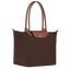 Large Le Pliage Bag, Ebony