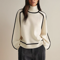 Lina™ - Elegant Turtleneck Sweater