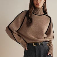 Lina™ - Elegant Turtleneck Sweater