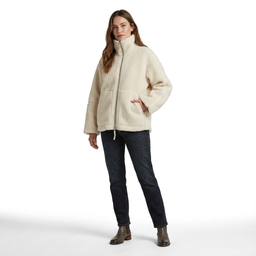 Women’s Long Turtleneck Wool Coat
