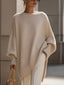 Women’s Oversized Ribbed Crew Neck Jumper