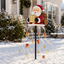 Santa Gift Fountain Light for the Garden