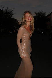 Coraline | Sequins Midi Dress