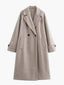 Women’s Oversized Double Breasted Wool Coat