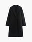 Women’s Single Button Longline Wool Coat