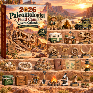 Paleontologist Field Camp Advent Calendar 2026