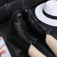 Women’s Black Lace-Up Mid-Calf Combat Boots
