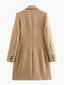 Women’s Double Breasted Teddy Wool Coat