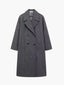 Women’s Oversized Wide Lapel Double Breasted Coat