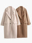 Women’s Oversized Wool Blend Teddy Coat