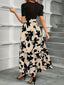 Women's Floral Print Maxi Dress