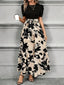 Women's Floral Print Maxi Dress