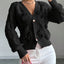 Women’s Bow Detail Cable Knit Cardigan