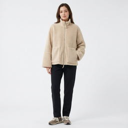 Women’s Long Turtleneck Wool Coat