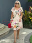 Women's Ruffled Floral Dress