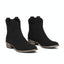Women’s Western Ankle Boots with Low Block Heel