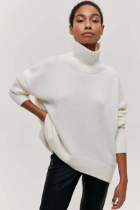 Women’s Oversized Turtleneck Sweater