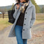 Women’s Single Breasted Wool Blend Coat