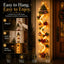 Light-Up Christmas Door Hanger