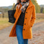 Women’s Single Breasted Wool Blend Coat