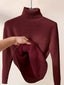 Women’s Long-Sleeve Turtle-Neck Pullover