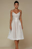 A-Line Dress | Pleated Skirt, Spaghetti Straps 2