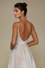 A-Line Dress | Pleated Skirt, Spaghetti Straps 3