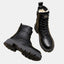 Ankle Boots | Faux Leather, Fleece-Lined, Lace-Up 1