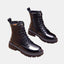 Ankle Boots | Faux Leather, Fleece-Lined, Lace-Up 3