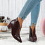 Ankle Boots | Pointed Toe, Block Heel Design 1