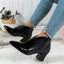Ankle Boots | Pointed Toe, Block Heel Design 4