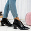 Ankle Boots | Pointed Toe, Block Heel Design 6