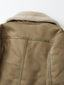 Aviator Jacket | Belted Waist, Plush Lined Collar 5