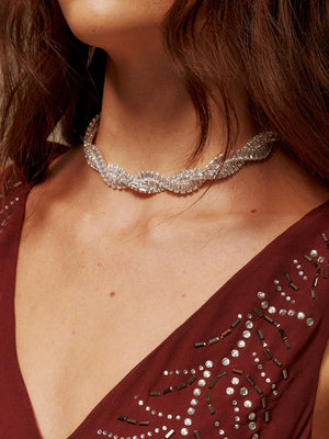 Willa | Twist Choker Necklace