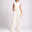 Black Jumpsuit | Sleeveless High Neck, Wide-Leg Design 1