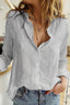 Blouse | Button-Down Front, Long Sleeve Design 3