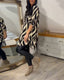 Blouse | Printed Pattern, V-Neckline, Long Sleeves 6