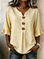 Blouse | Ruffled Sleeves, Button Front Detail 10