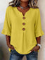 Blouse | Ruffled Sleeves, Button Front Detail 11