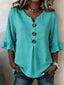 Blouse | Ruffled Sleeves, Button Front Detail 7