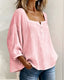 Blouse | Square Neckline, Relaxed Silhouette 1