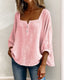 Blouse | Square Neckline, Relaxed Silhouette 3