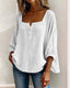 Blouse | Square Neckline, Relaxed Silhouette 6