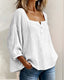 Blouse | Square Neckline, Relaxed Silhouette 7