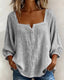 Blouse | Square Neckline, Relaxed Silhouette 9