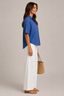 Blouse | V-Neck, Short Sleeves, Fluid Silhouette 8