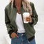Bomber Jacket | Zip-Front Closure, Ribbed Trim 0
