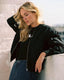 Bomber Jacket | Zip-Front Closure, Ribbed Trim 3